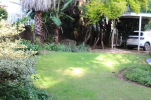 En have udenfor Aneiwa airport lodge