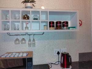 Kaffe- og tefaciliteter på Aneiwa airport lodge