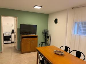 Køkken eller tekøkken på Depto Costanera