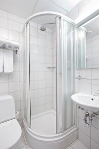 Ванная комната в Hotel Cabin