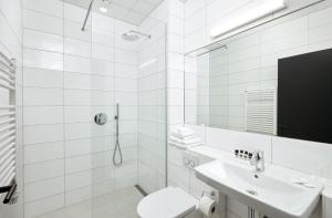 Ванная комната в Hotel Cabin