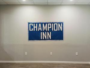 Certifikát, hodnocení, plakát nebo jiný dokument vystavený v ubytování Champion Inn Motel By OYO Hwy 59 Shepherd