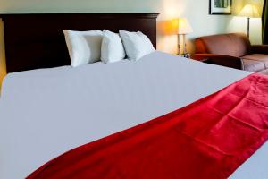 Ένα ή περισσότερα κρεβάτια σε δωμάτιο στο Cypress Inn & Suites Washington by OYO