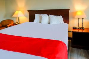 Ένα ή περισσότερα κρεβάτια σε δωμάτιο στο Cypress Inn & Suites Washington by OYO