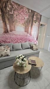 A seating area at Country House DAFNI