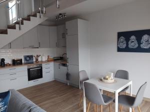 Kuchyň nebo kuchyňský kout v ubytování Villa Magnolia