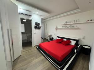 Posteľ alebo postele v izbe v ubytovaní Due Cuori Suite