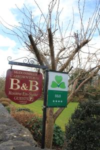 Certifikát, hodnocení, plakát nebo jiný dokument vystavený v ubytování Carrowntober House B & B