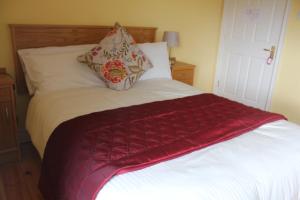 Postel nebo postele na pokoji v ubytování Carrowntober House B & B