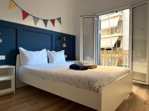 A bed or beds in a room at B&B Boutique Two Bedrooms Apartments