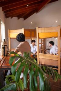 Επισκέπτες που μένουν στο Temazcal Hostel