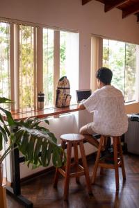Επισκέπτες που μένουν στο Temazcal Hostel