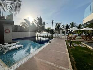 Bazén v ubytování Loft 39 Casa de playa nebo v jeho okolí