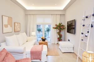 Μια τηλεόραση ή/και κέντρο ψυχαγωγίας στο Calypso Apartment