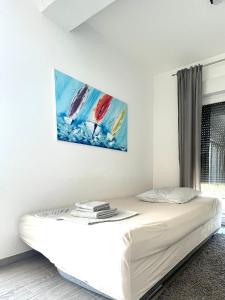 Postel nebo postele na pokoji v ubytování Villa Verica
