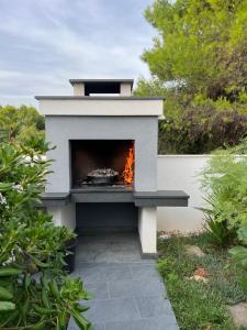 Zahrada ubytování Villa Verica