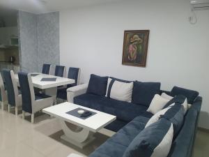 Χώρος καθιστικού στο Lux trosoban