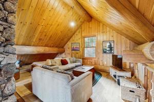 Istumisnurk majutusasutuses Eaglet Log Home