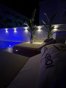 Bazén v ubytování Hotel Kroi nebo v jeho okolí