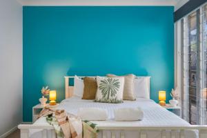 Letto o letti in una camera di Lazy Days in Lennox