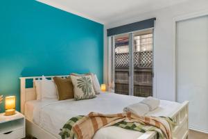 Letto o letti in una camera di Lazy Days in Lennox