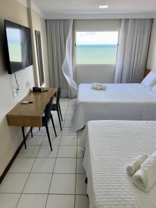 Postel nebo postele na pokoji v ubytování Flat no paraíso