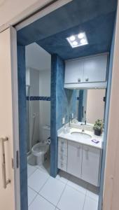 Koupelna v ubytování Apart Barra Olimpica Prox Riocentro e FarmasiArena