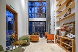 Χώρος καθιστικού στο Moganshan Xinyuanju Homestay