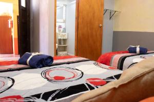 Postel nebo postele na pokoji v ubytování Habitación doble zona centro