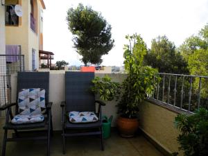 Balkón nebo terasa v ubytování Apartemento Monika Monte Pedrera C 4 TOP Aussicht