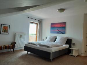 Postel nebo postele na pokoji v ubytování Ferienwohnung Spittler