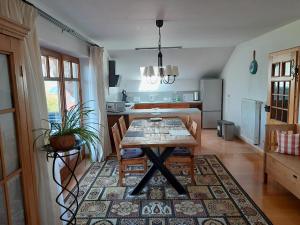 Posezení v ubytování Ferienwohnung Spittler