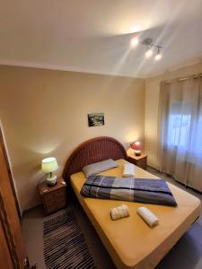 Postel nebo postele na pokoji v ubytování Apartemento Monika Monte Pedrera C 4 TOP Aussicht