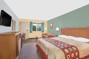 Voodi või voodid majutusasutuse Super 8 by Wyndham St. George UT toas
