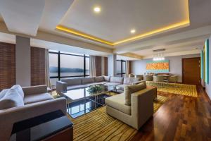 Prostor za sedenje u objektu Hyatt Regency Kinabalu