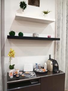 Kuchyň nebo kuchyňský kout v ubytování Trieste apartment