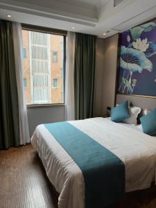 Xizha River View Homestay客房内的一张或多张床位
