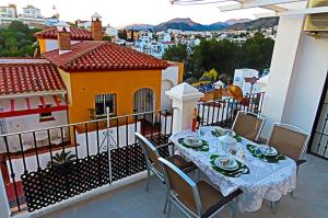 Balkon lub taras w obiekcie Aljamar 3B