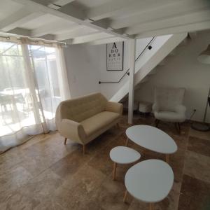 Posezení v ubytování Le gîte d 'Amandine