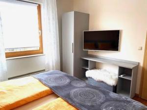 TV a/nebo společenská místnost v ubytování Appartement Ilse Herbert