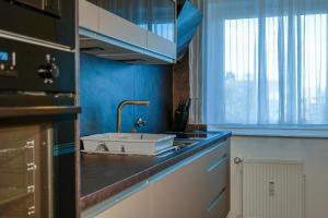 Kuchyň nebo kuchyňský kout v ubytování Big Und Nice 3 Bedrooms