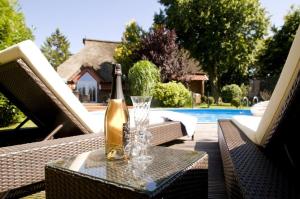 Nápoje v ubytování NEU! Dat Reithuus Victorbur mit Pool und Dampfsauna + 4 fotografie