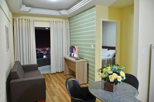 TV a/nebo společenská místnost v ubytování Classe Apart Hotel
