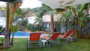 Basen w obiekcie Hotel Tikar lub w pobliżu