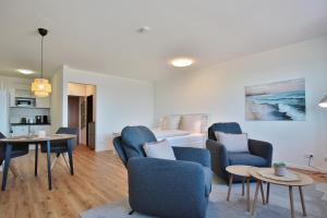 Χώρος καθιστικού στο Haus Seebrücke Appartement 9