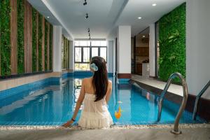 Bazén v ubytování ELC Da Nang Hotel nebo v jeho okolí