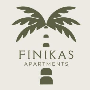 un logo per un’impresa con palma di Finikas Apartment R203 a Corfu International Airport I Kapodistrias