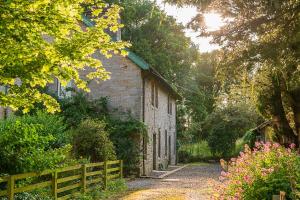 Aed väljaspool majutusasutust Cragside farm workers cottage near Rothbury