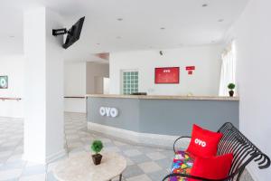 TV a/nebo společenská místnost v ubytování OYO Hotel Cosmópolis, Sao Paulo