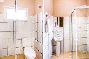Koupelna v ubytování OYO Hotel Itarantim, São Paulo